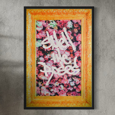 Smell the Roses - Limited Edition Street Art Print by Spencer Couture