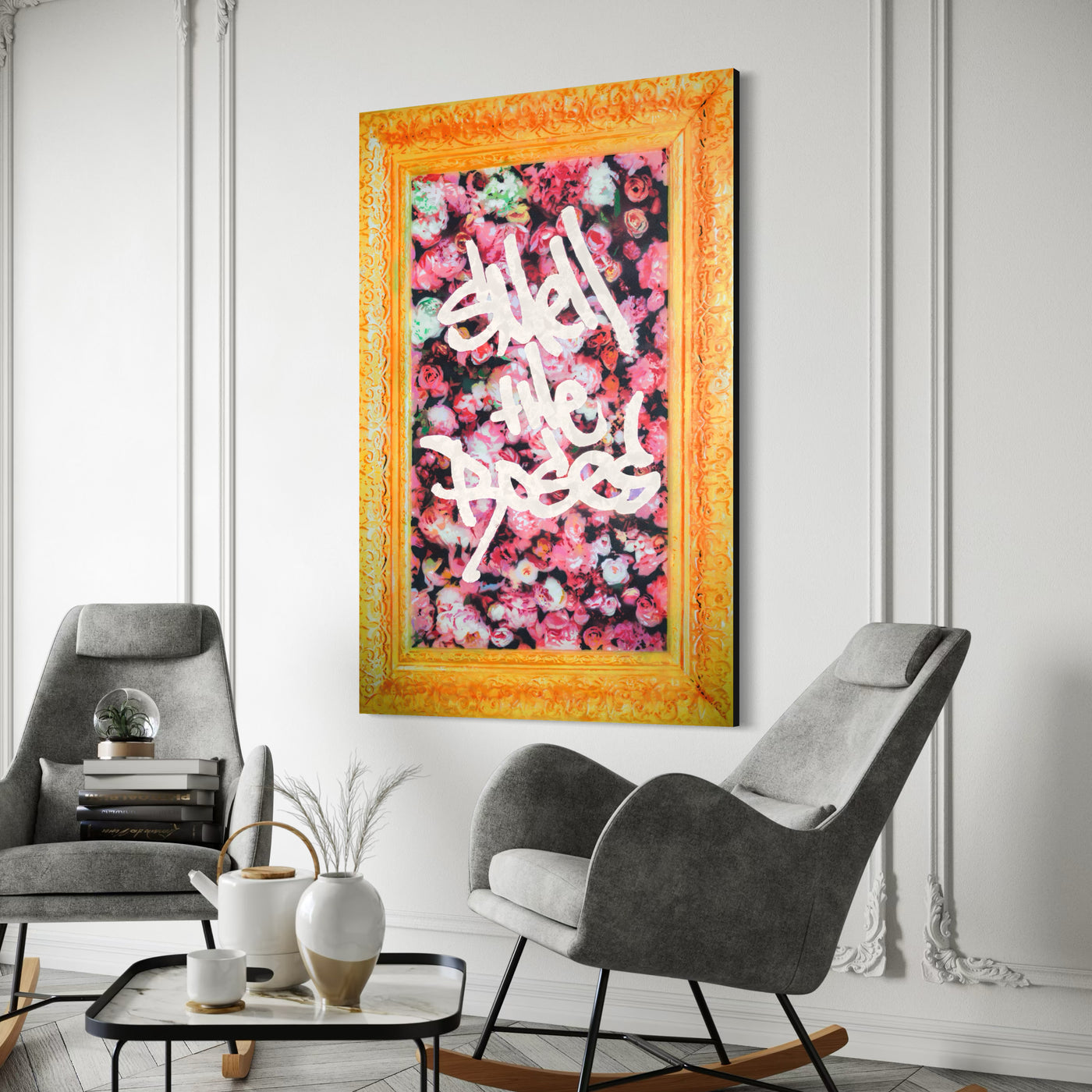 Smell the Roses - Limited Edition Street Art Print by Spencer Couture