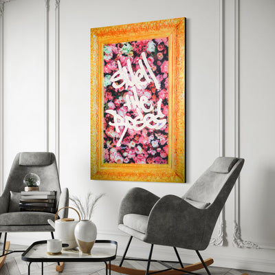 Smell the Roses - Limited Edition Street Art Print by Spencer Couture