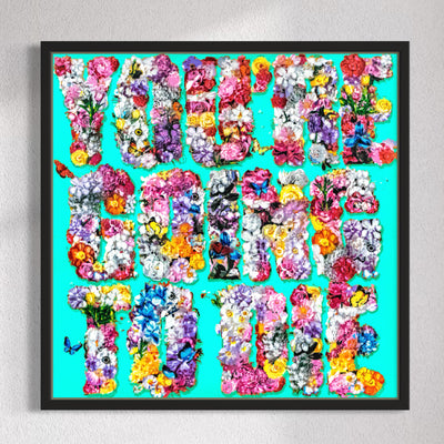 Live Now! - Limited Edition Street Art Print by Spencer Couture
