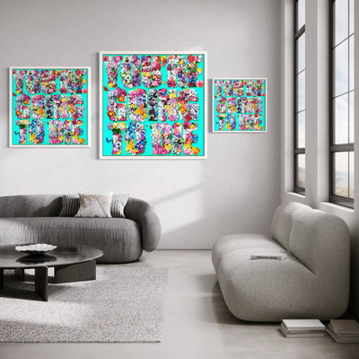 Live Now! - Limited Edition Street Art Print by Spencer Couture