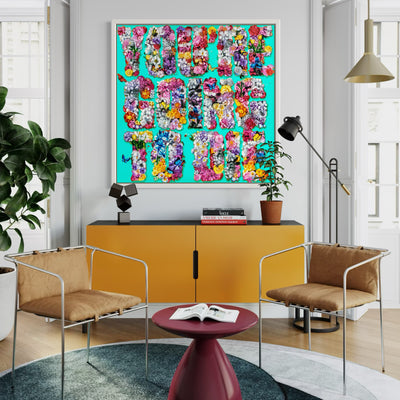 Live Now! - Limited Edition Street Art Print by Spencer Couture