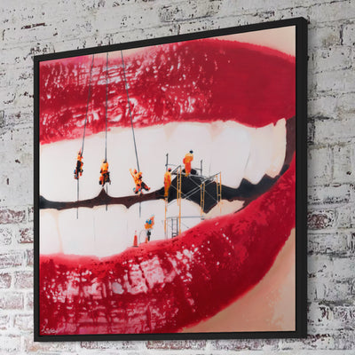 Dental Work - Limited Edition Street Art Print by Spencer Couture