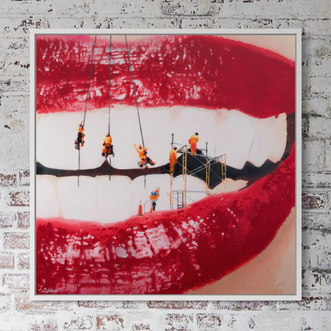 Dental Work - Limited Edition Street Art Print by Spencer Couture