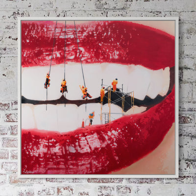 Dental Work - Limited Edition Street Art Print by Spencer Couture