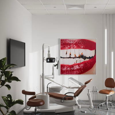 Dental Work - Limited Edition Street Art Print by Spencer Couture