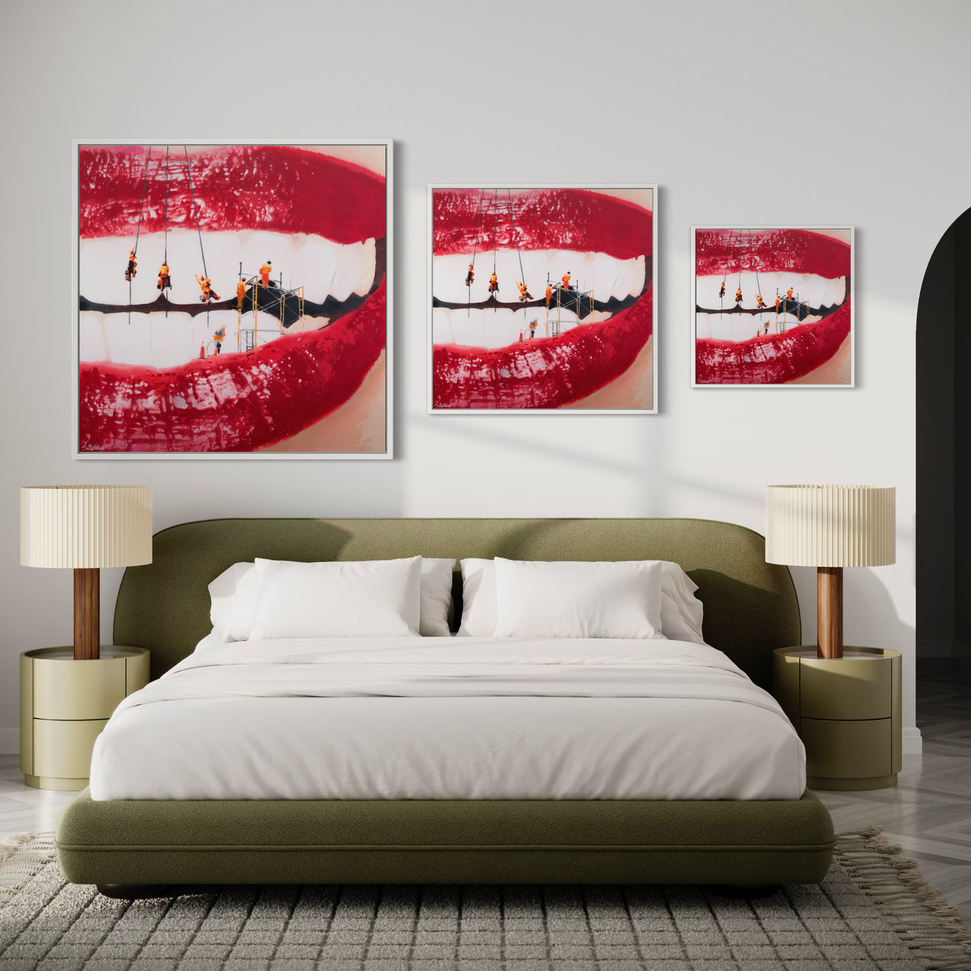 Dental Work - Limited Edition Street Art Print by Spencer Couture