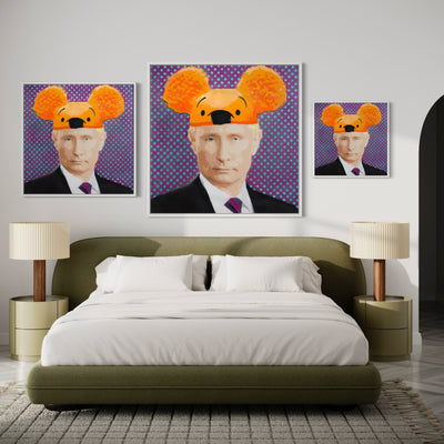 Pooh-Tin- Limited Edition Street Art Print by Spencer Couture