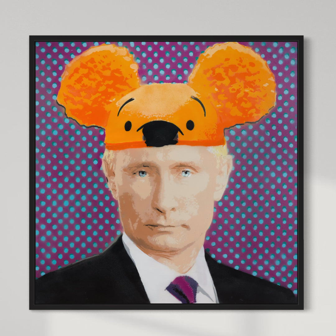 Pooh-Tin- Limited Edition Street Art Print by Spencer Couture