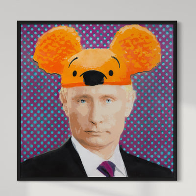 Pooh-Tin- Limited Edition Street Art Print by Spencer Couture