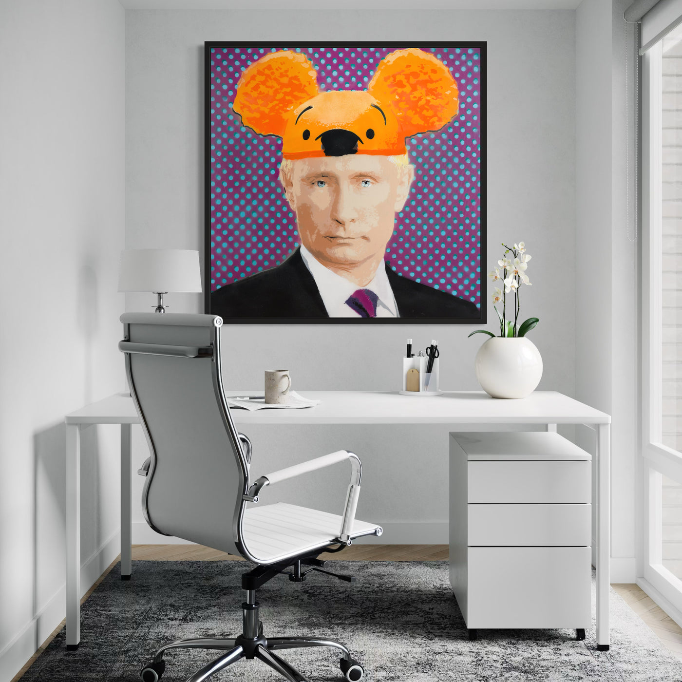 Pooh-Tin- Limited Edition Street Art Print by Spencer Couture
