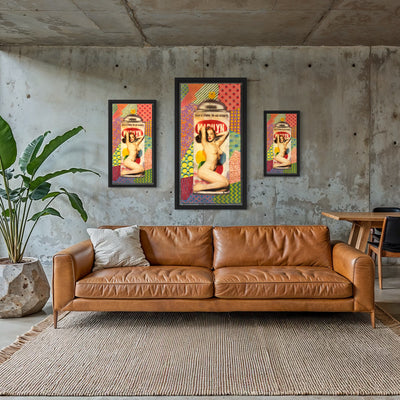 Cans on Cans- Limited Edition Street Art Print by Spencer Couture