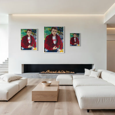 James Supreme - Limited Edition Street Art Print by Spencer Couture