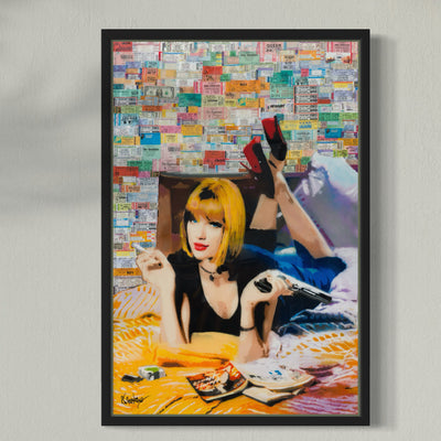 Pulp Taylor - Limited Edition Street Art Print by Spencer Couture