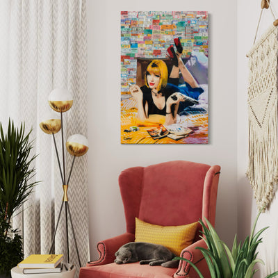 Pulp Taylor - Limited Edition Street Art Print by Spencer Couture