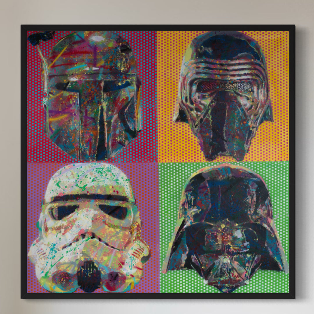 Villains - Limited Edition Street Art Print by Spencer Couture