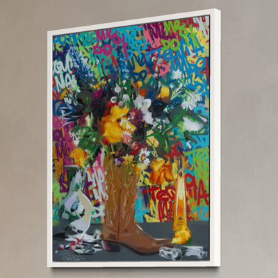 Tequila Made Me Do It - Limited Edition Street Art Print by Spencer Couture
