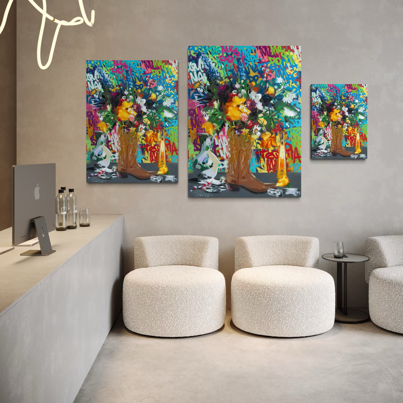 Tequila Made Me Do It - Limited Edition Street Art Print by Spencer Couture