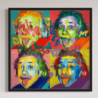 Einstein - Limited Edition Street Art Print by Spencer Couture