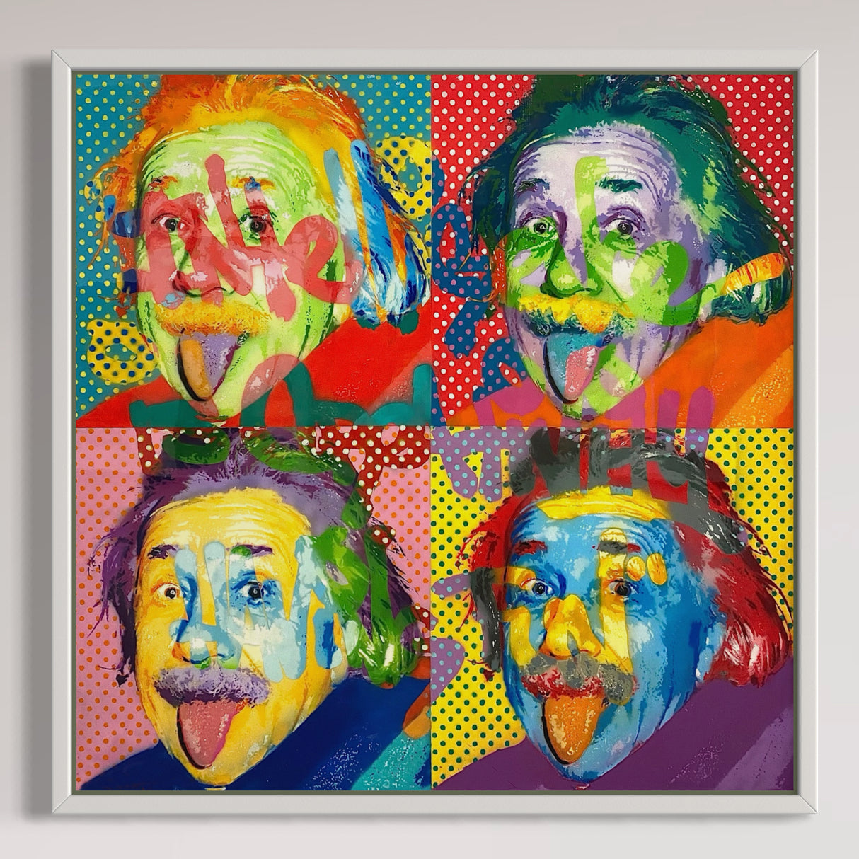 Einstein - Limited Edition Street Art Print by Spencer Couture