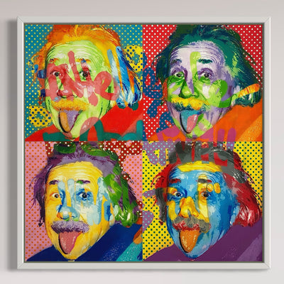 Einstein - Limited Edition Street Art Print by Spencer Couture
