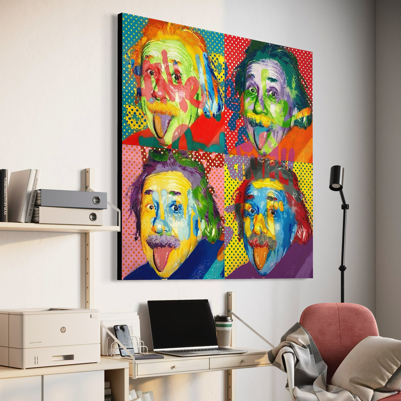Einstein - Limited Edition Street Art Print by Spencer Couture