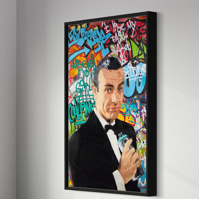 Graffiti Bond -  Print