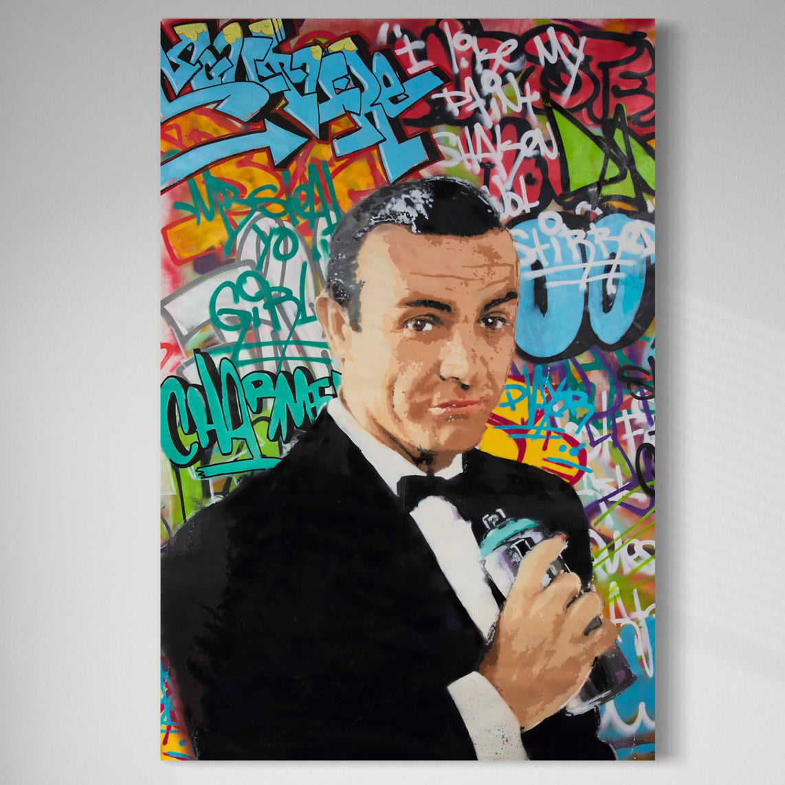 Graffiti Bond -  Print