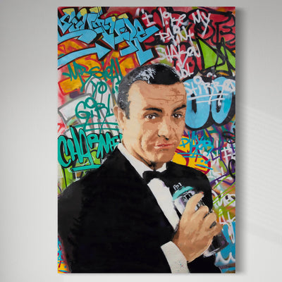 Graffiti Bond -  Print