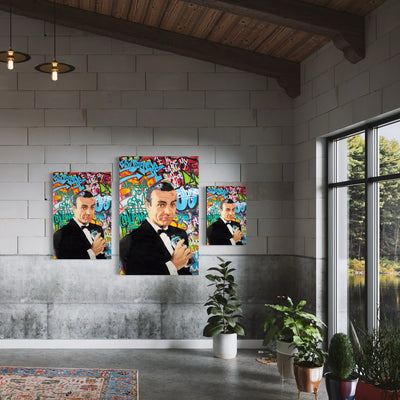 Graffiti Bond -  Print