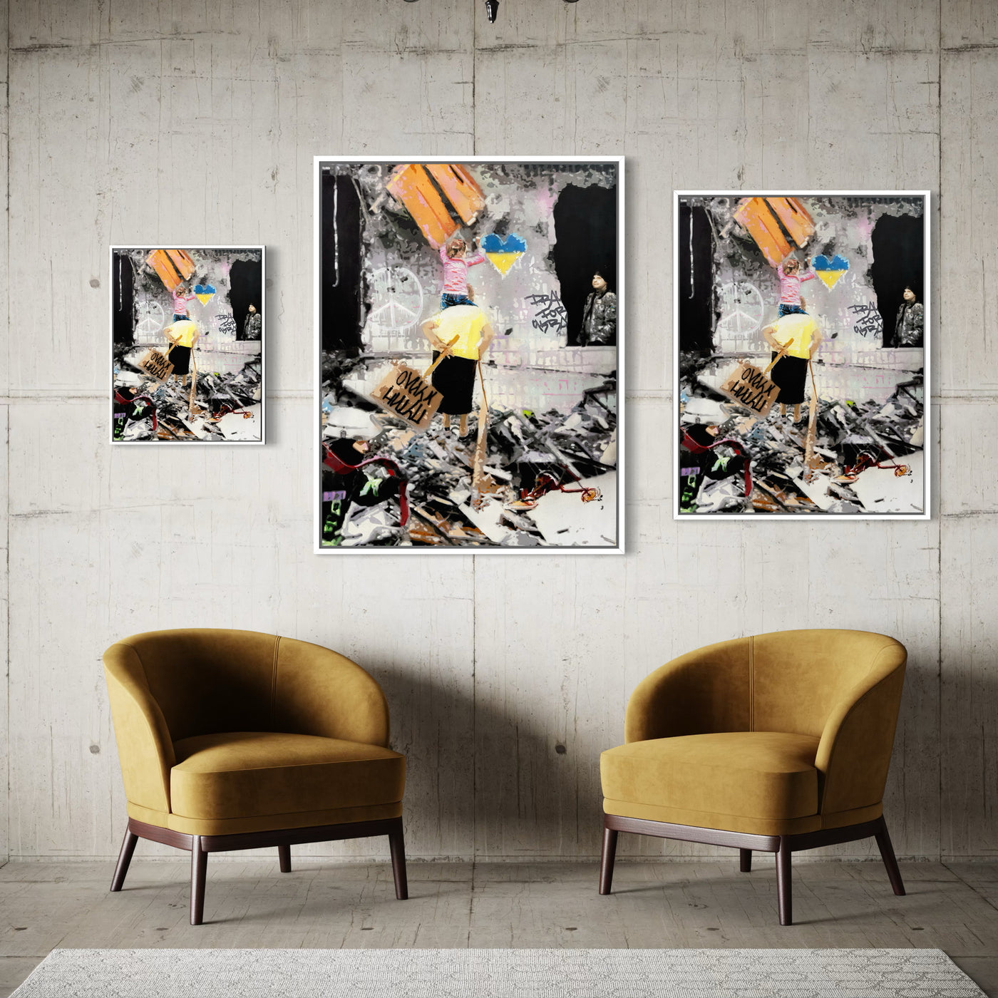 Time and Innocence Lost - Limited Edition Street Art Print by Spencer Couture