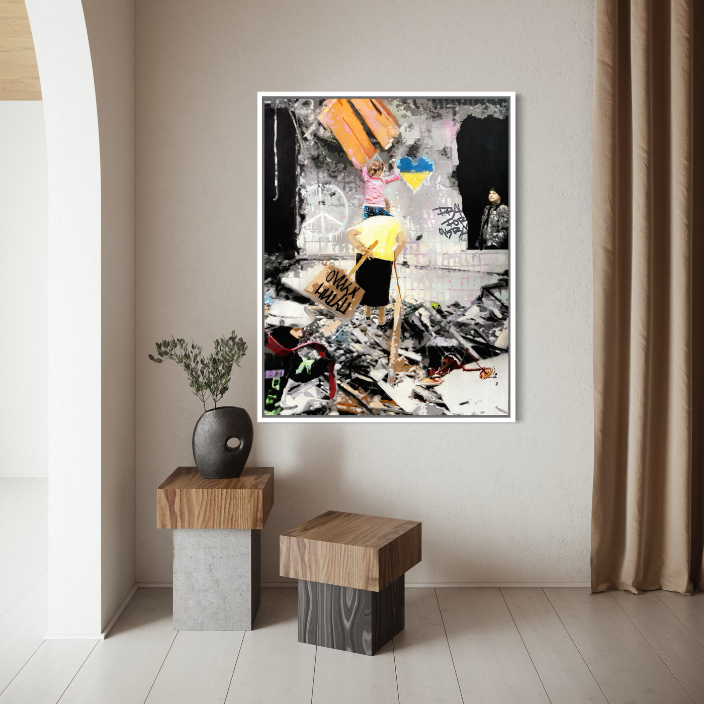 Time and Innocence Lost - Limited Edition Street Art Print by Spencer Couture