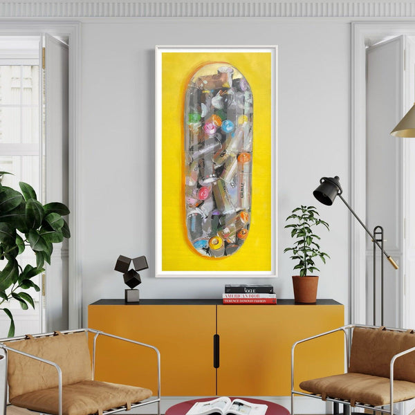 Spray Addict Vice Pill - Limited Edition Street Art Print by Spencer Couture
