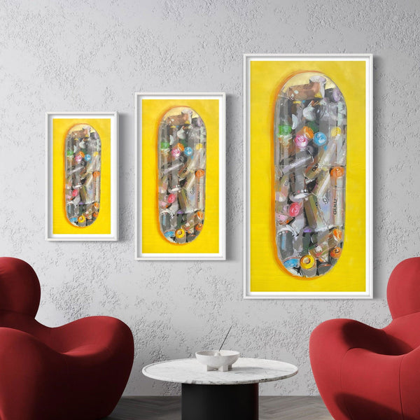 Spray Addict Vice Pill - Limited Edition Street Art Print by Spencer Couture