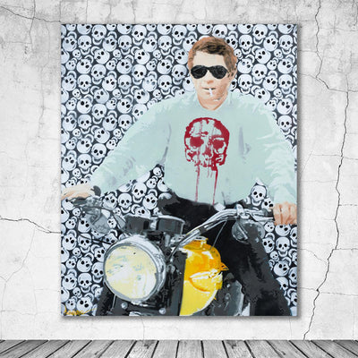 The McQueen's - Original Painting - Spencer Couture