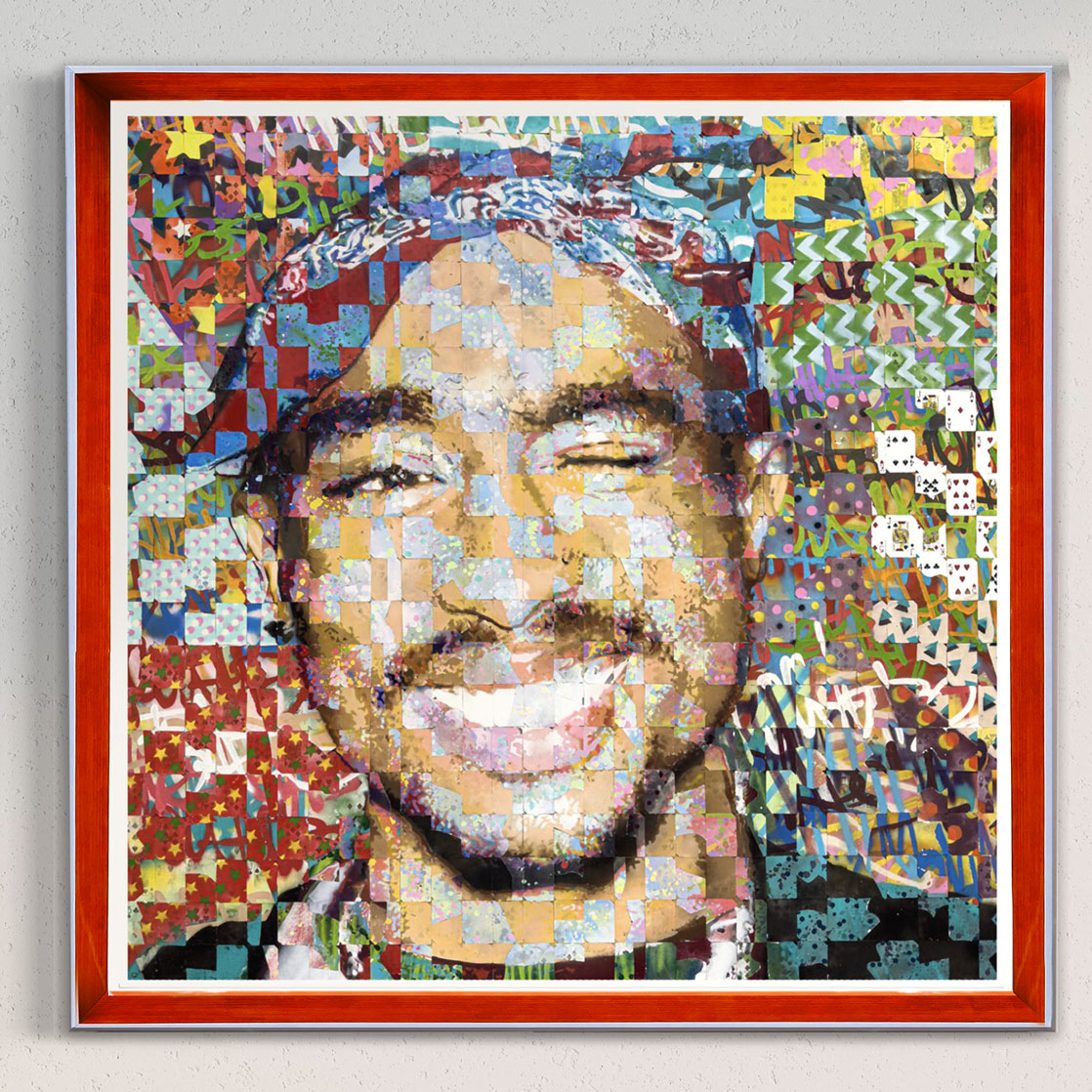 2 Pac's Smile Limited Edition-Giclée Print