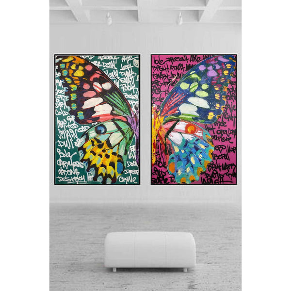 Two Sides to Every Butterfly - Original Painting