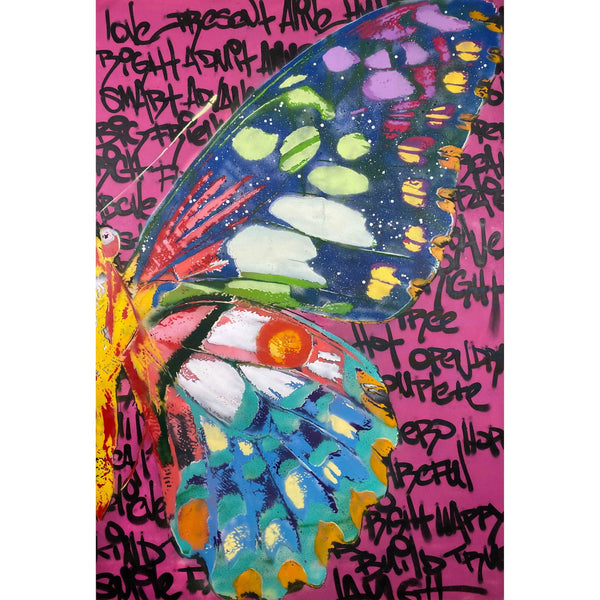 Two Sides to Every Butterfly - Original Painting