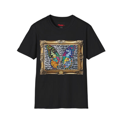Two Sides to Every Butterfly Artist T-Shirt - Spencer Couture