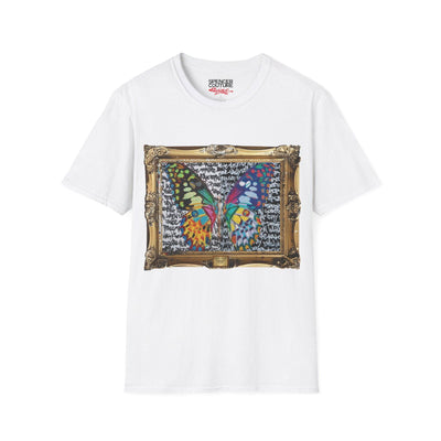 Two Sides to Every Butterfly Artist T-Shirt - Spencer Couture