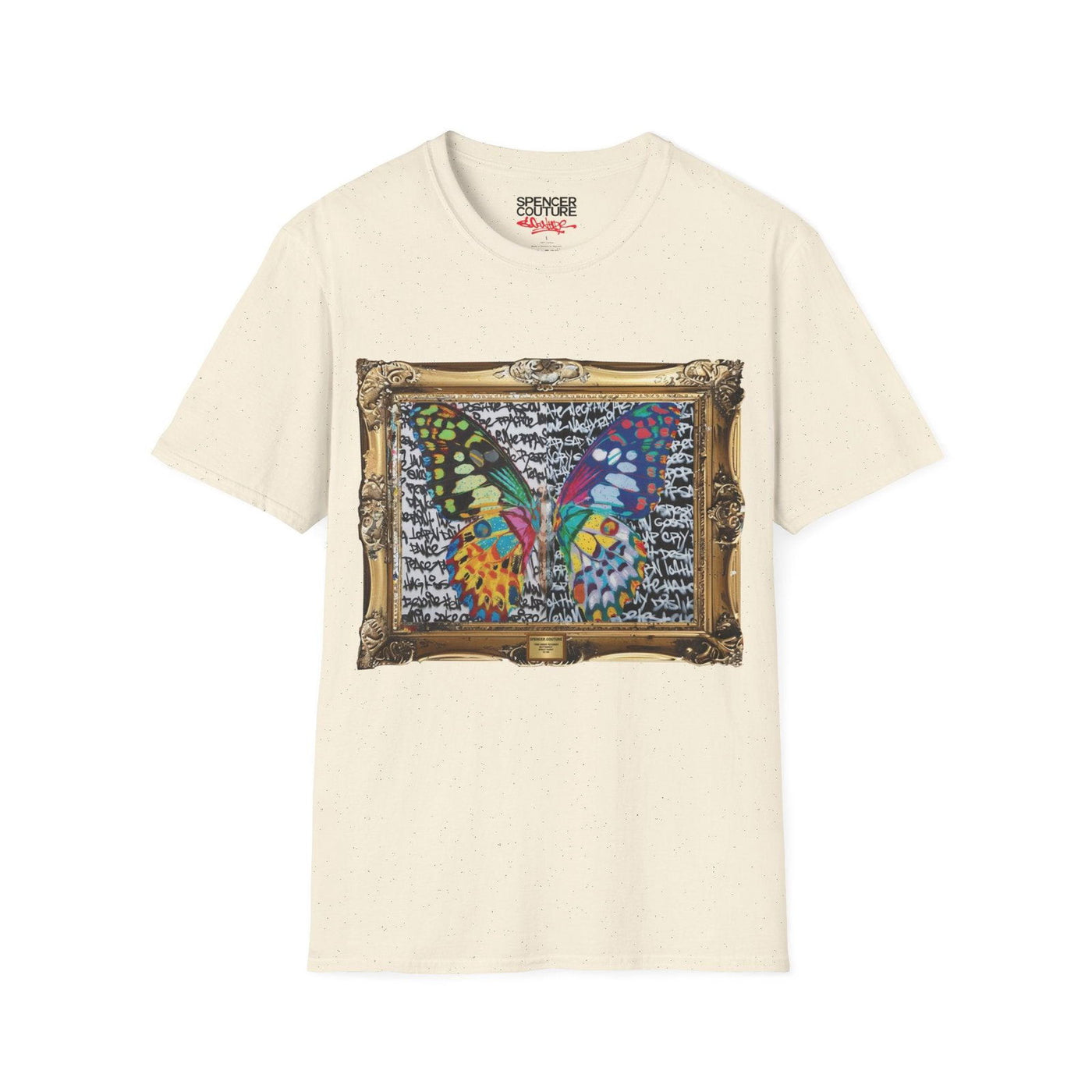 Two Sides to Every Butterfly Artist T-Shirt - Spencer Couture