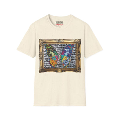 Two Sides to Every Butterfly Artist T-Shirt - Spencer Couture