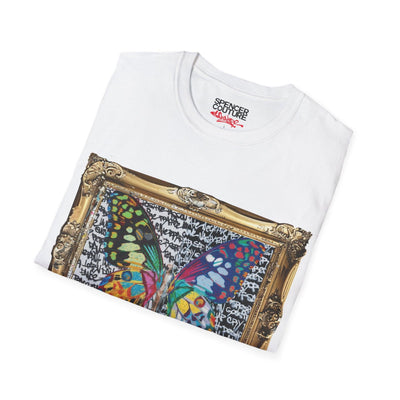 Two Sides to Every Butterfly Artist T-Shirt - Spencer Couture