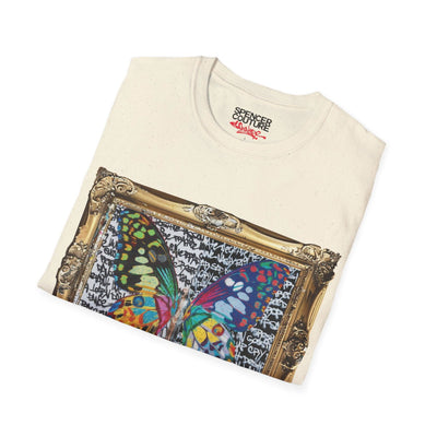 Two Sides to Every Butterfly Artist T-Shirt - Spencer Couture