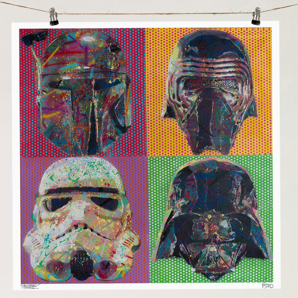 Villains - Limited Edition Street Art Print by Spencer Couture