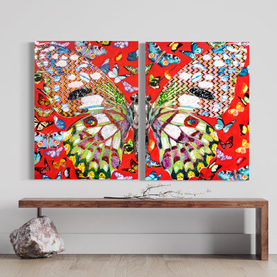 Mariposa -Two Piece Giclée Set Print