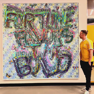 Fortune Favors the Bold - Limited Edition Street Art Print by Spencer Couture