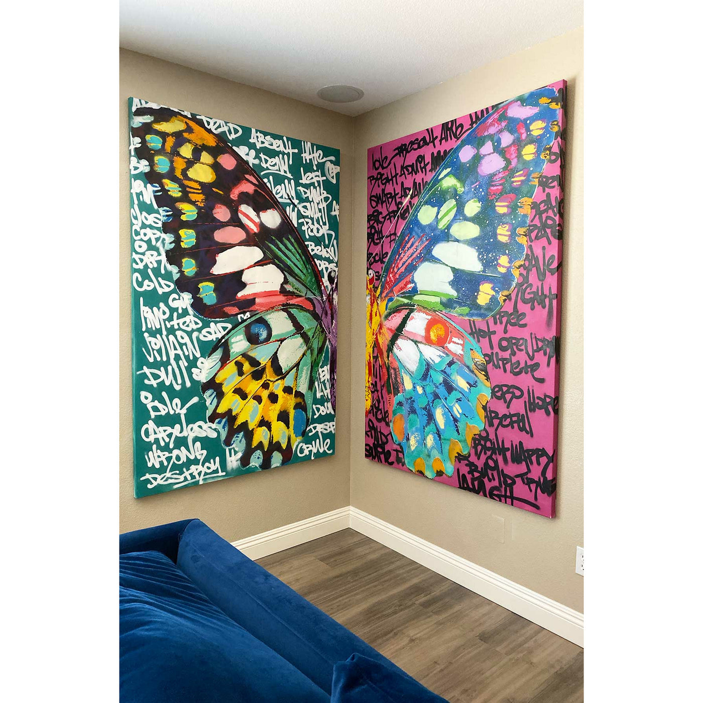 Two Sides to Every Butterfly - Original Painting